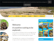 Tablet Screenshot of durhamheritagecoast.org